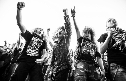 [Photograph] Rock Fans via Wikipedia